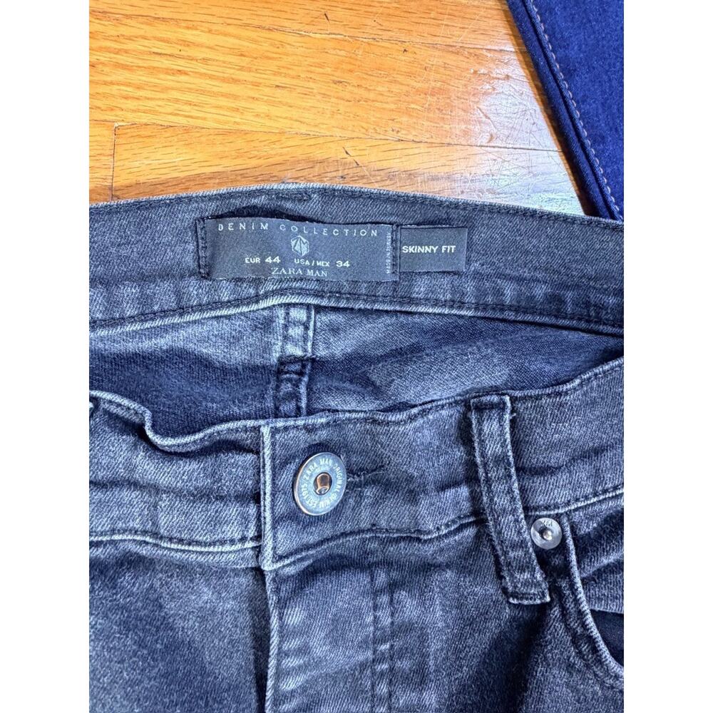 Lot of 5 Women’s & Men’s Skinny Jeans – New With Tags + Zara Man Size 34 - Picture 4 of 5